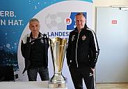 Pressekonferenz vor dem Pokalfinale